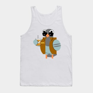 Iced Coffee Pidgeon Tank Top